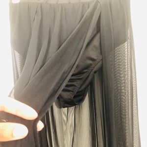 Bottoms Out Sheer Skirt